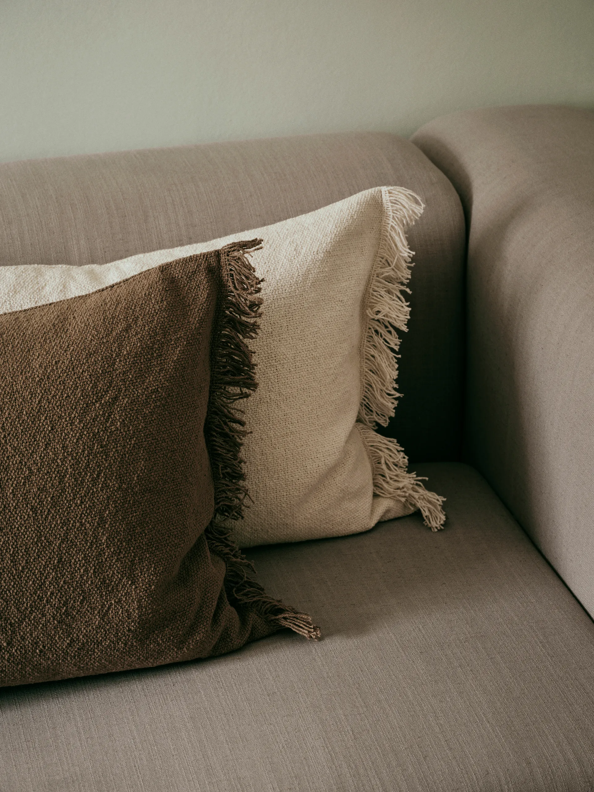 Housse de coussin Ebba, Light beige, 40x60 cm Broste Copenhagen