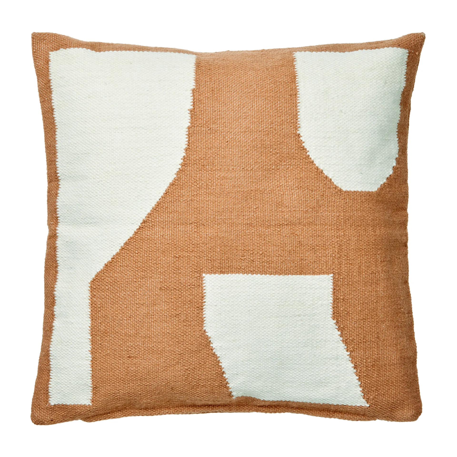 Housse de coussin Eilo 50x50 cm, Recycled pet nut brown Broste Copenhagen