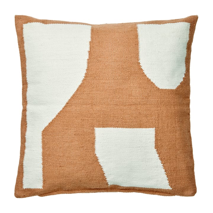 Housse de coussin Eilo 50x50 cm, Recycled pet nut brown Broste Copenhagen