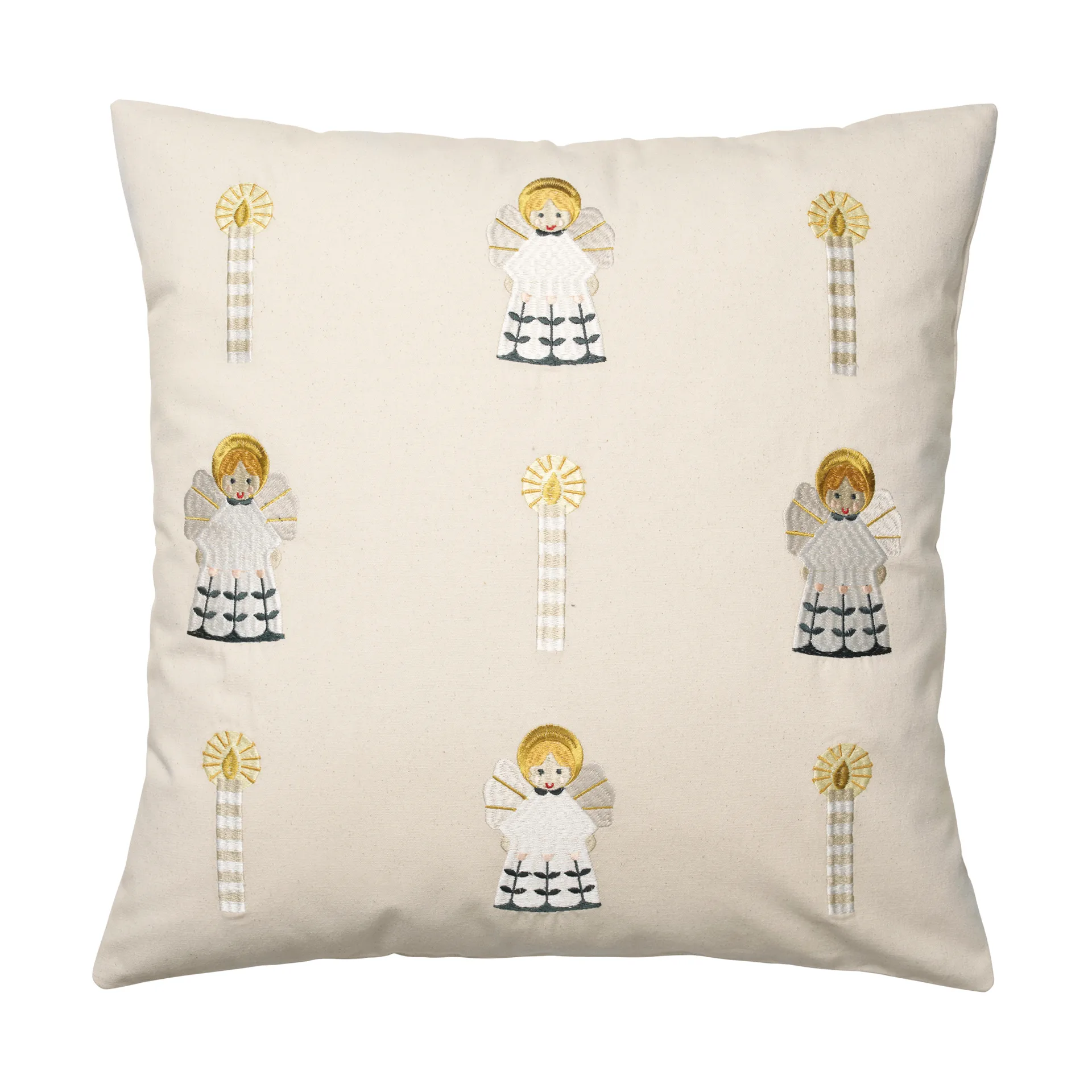 Housse de coussin Fairy Tale 50 x 50 cm, Golden Broste Copenhagen