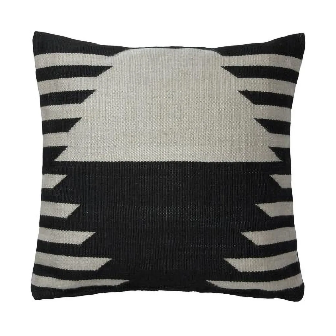 Housse de coussin Hedda 50x50 cm, Noir Broste Copenhagen