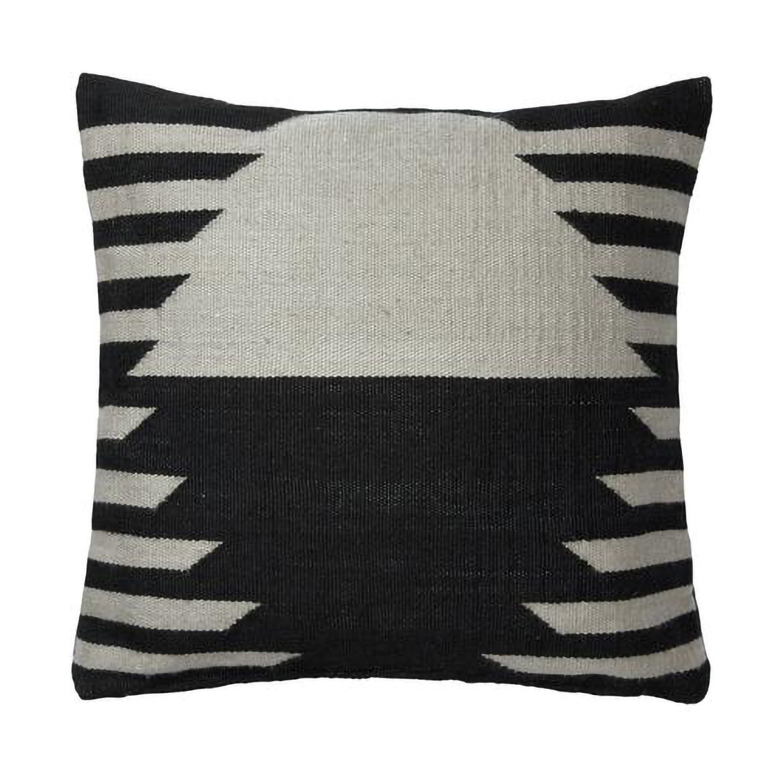 Broste Copenhagen Housse de coussin Hedda 50x50 cm Noir