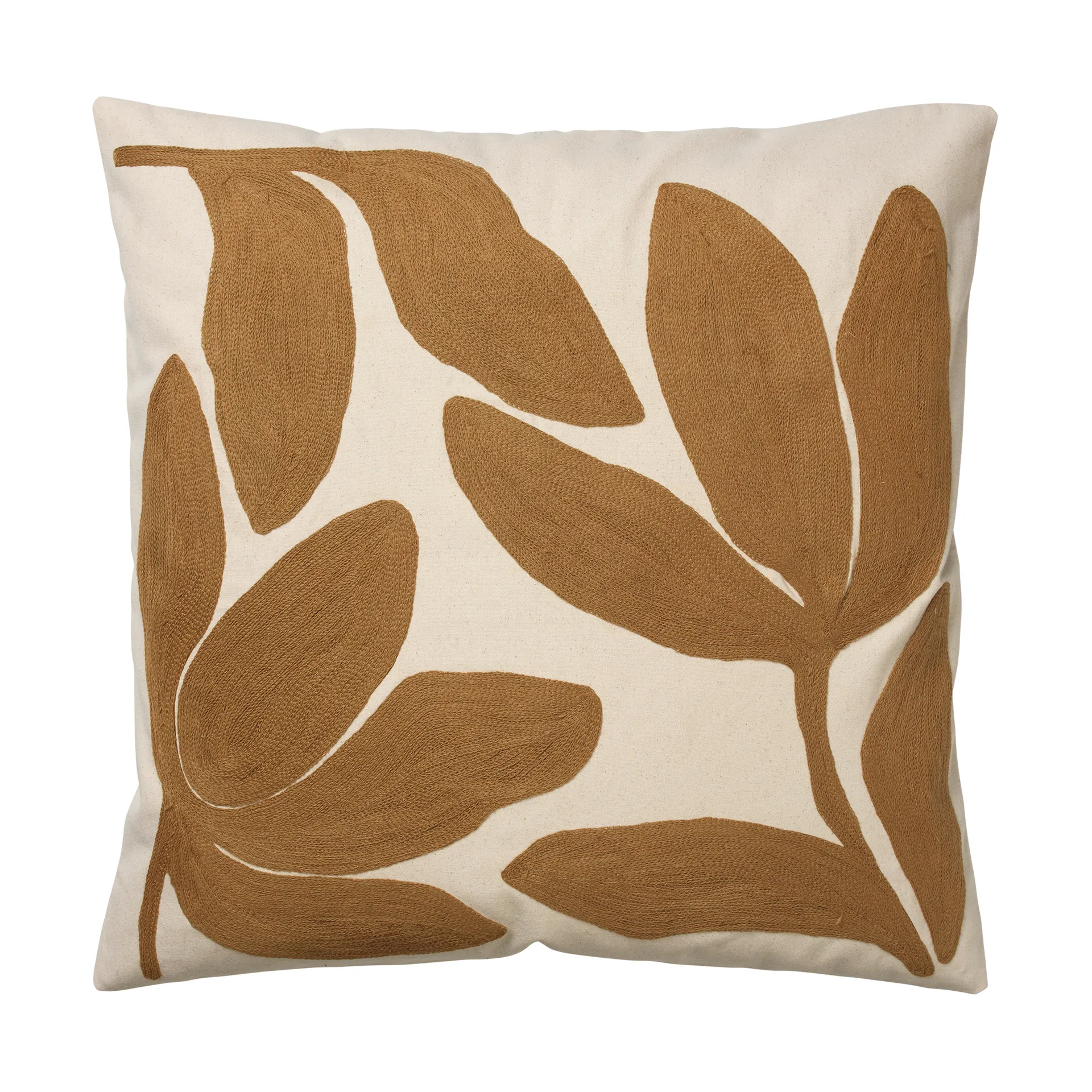 Housse de coussin Herbert 50x50 cm, Golden brown-natural Broste Copenhagen