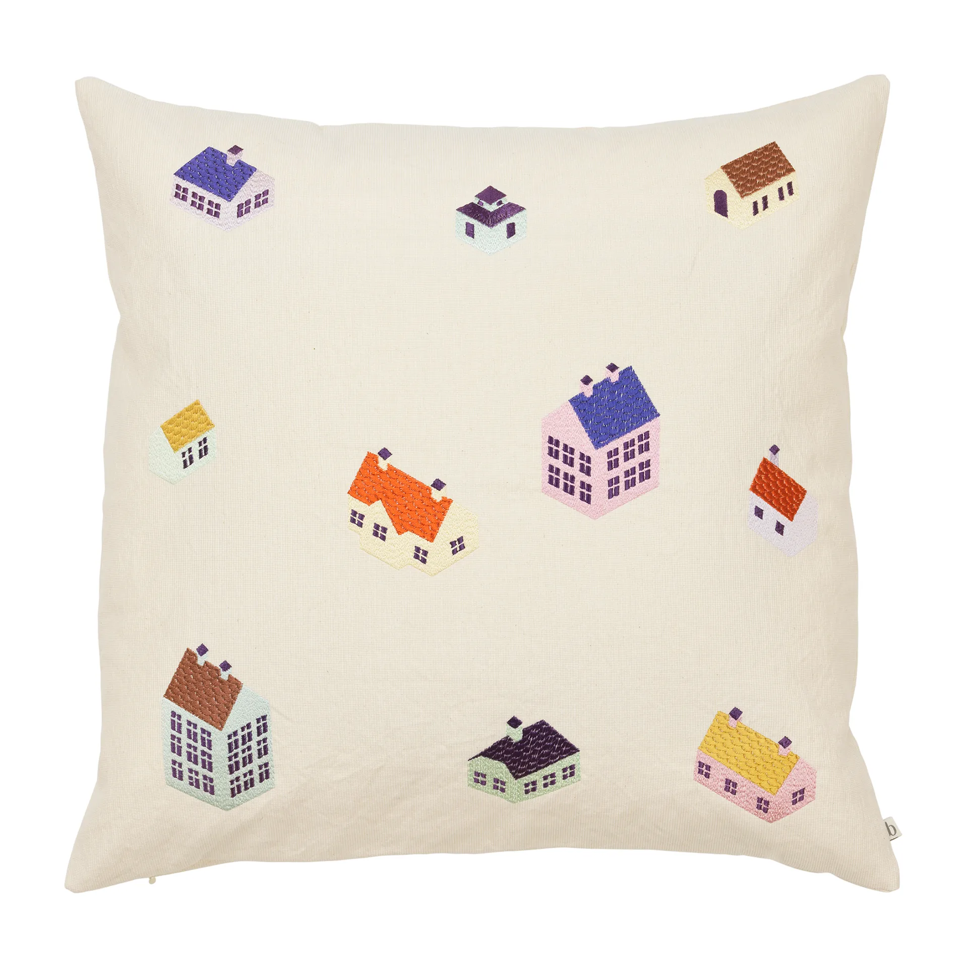 Housse de coussin House 50x50 cm, Multi couleur Broste Copenhagen