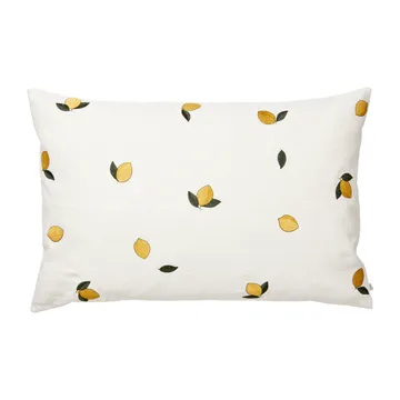 Housse de coussin Lemon 40x60 cm - Golden yellow - Broste Copenhagen