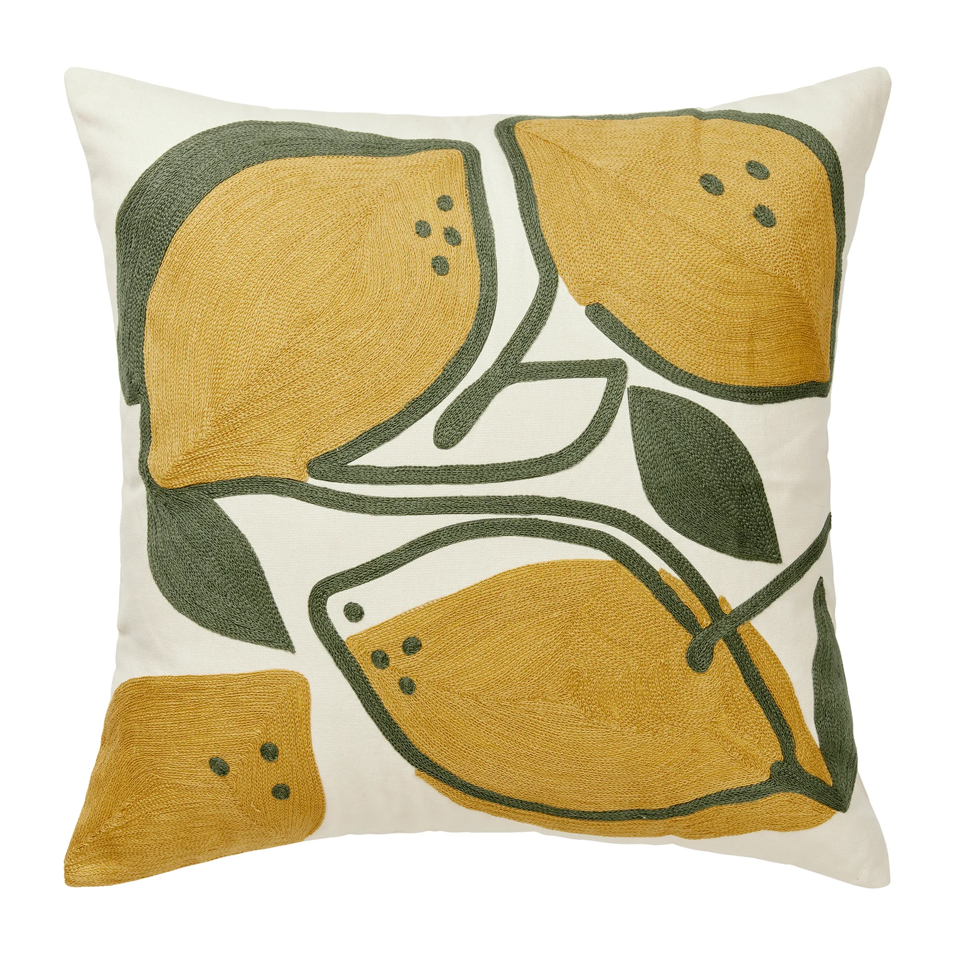 Housse de coussin Limone 50x50 cm, Castle beige Broste Copenhagen