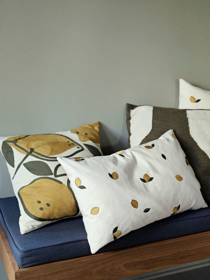 Housse de coussin Limone 50x50 cm, Castle beige Broste Copenhagen