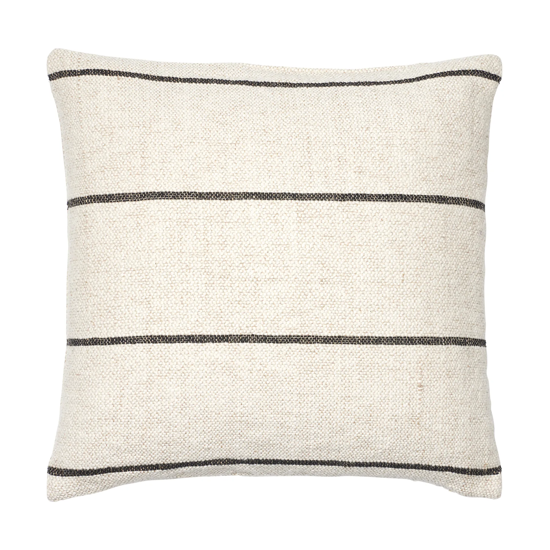 Housse de coussin Sigrid 50x50 cm, Light beige-black Broste Copenhagen