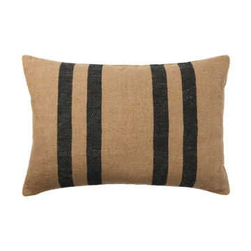 Housse de coussin Sigrun - Brown kelp-black, 40x60 cm - Broste Copenhagen