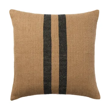 Housse de coussin Sigrun - Brown kelp-black, 50x50 cm - Broste Copenhagen