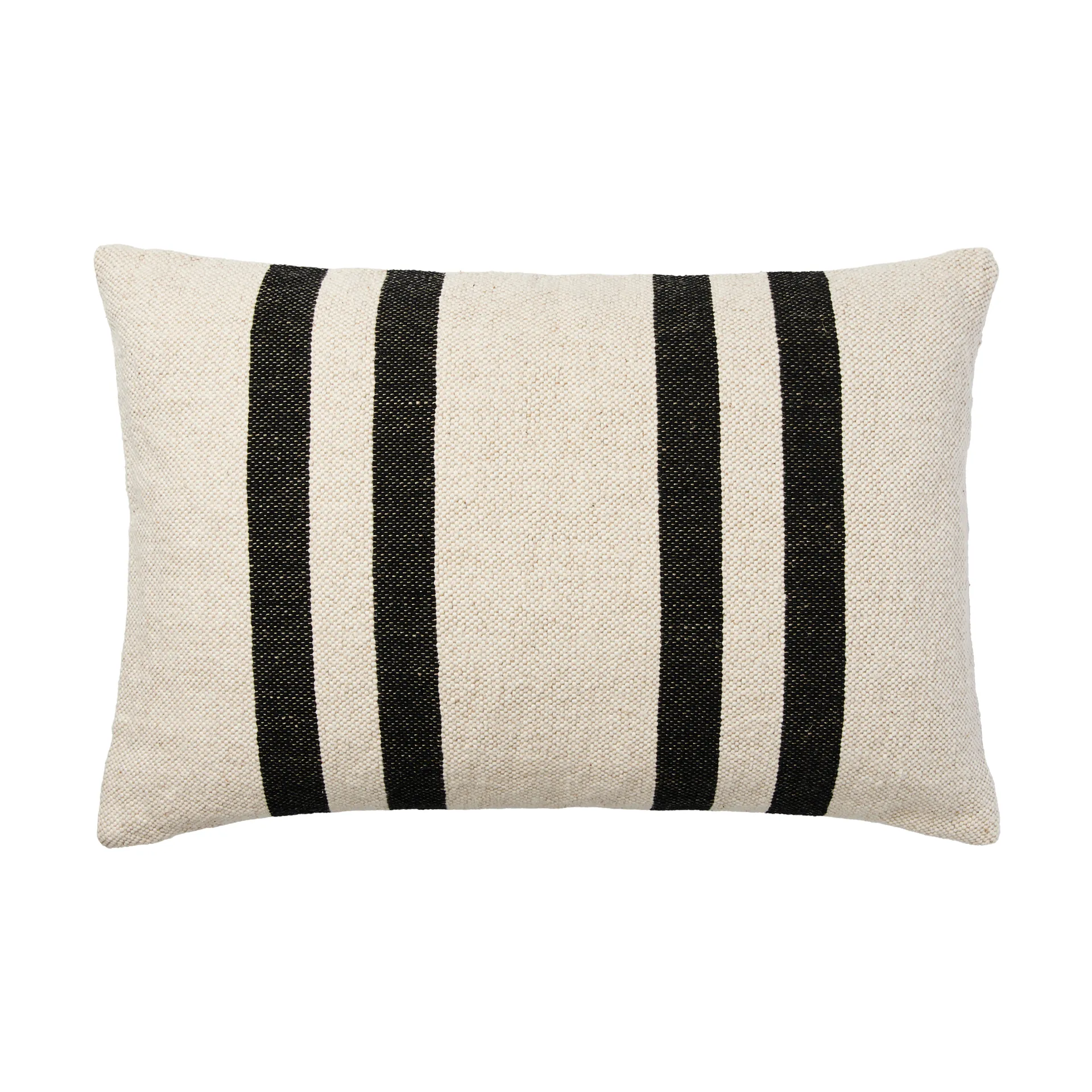 Housse de coussin Sigrun, Light beige-black, 40x60 cm Broste Copenhagen