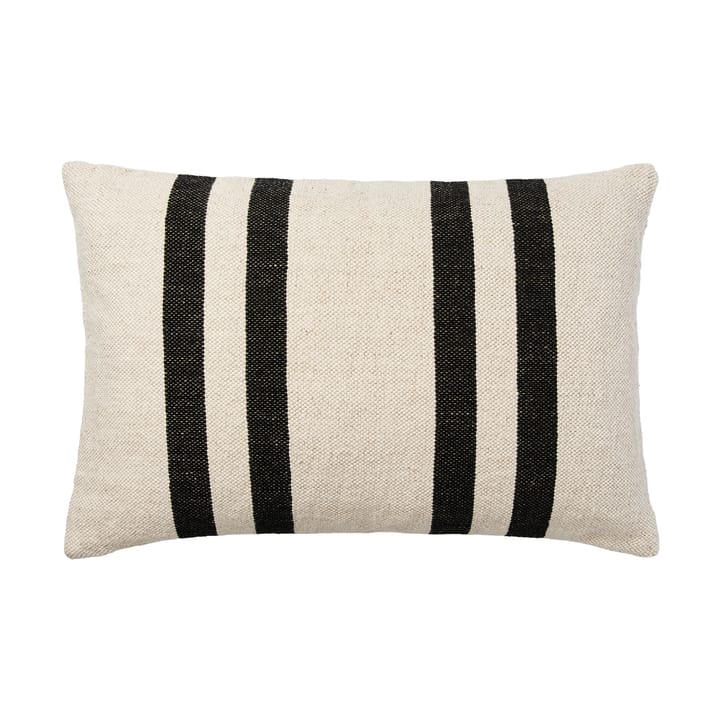 Housse de coussin Sigrun - Light beige-black, 40x60 cm - Broste Copenhagen
