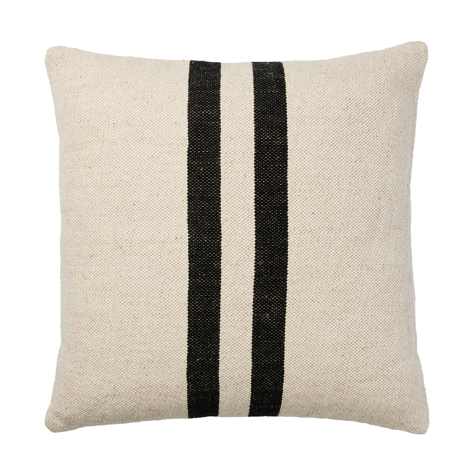 Housse de coussin Sigrun, Light beige-black, 50x50 cm Broste Copenhagen