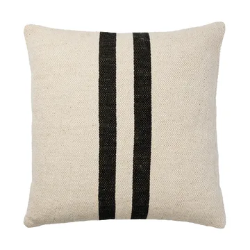 Housse de coussin Sigrun - Light beige-black, 50x50 cm - Broste Copenhagen