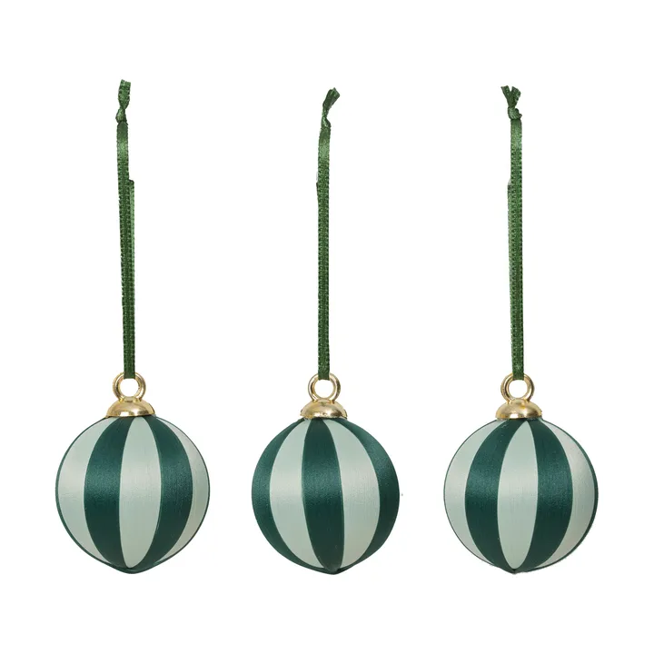 Joy boule de Noël - Deep Forest-Light Sage - Broste Copenhagen
