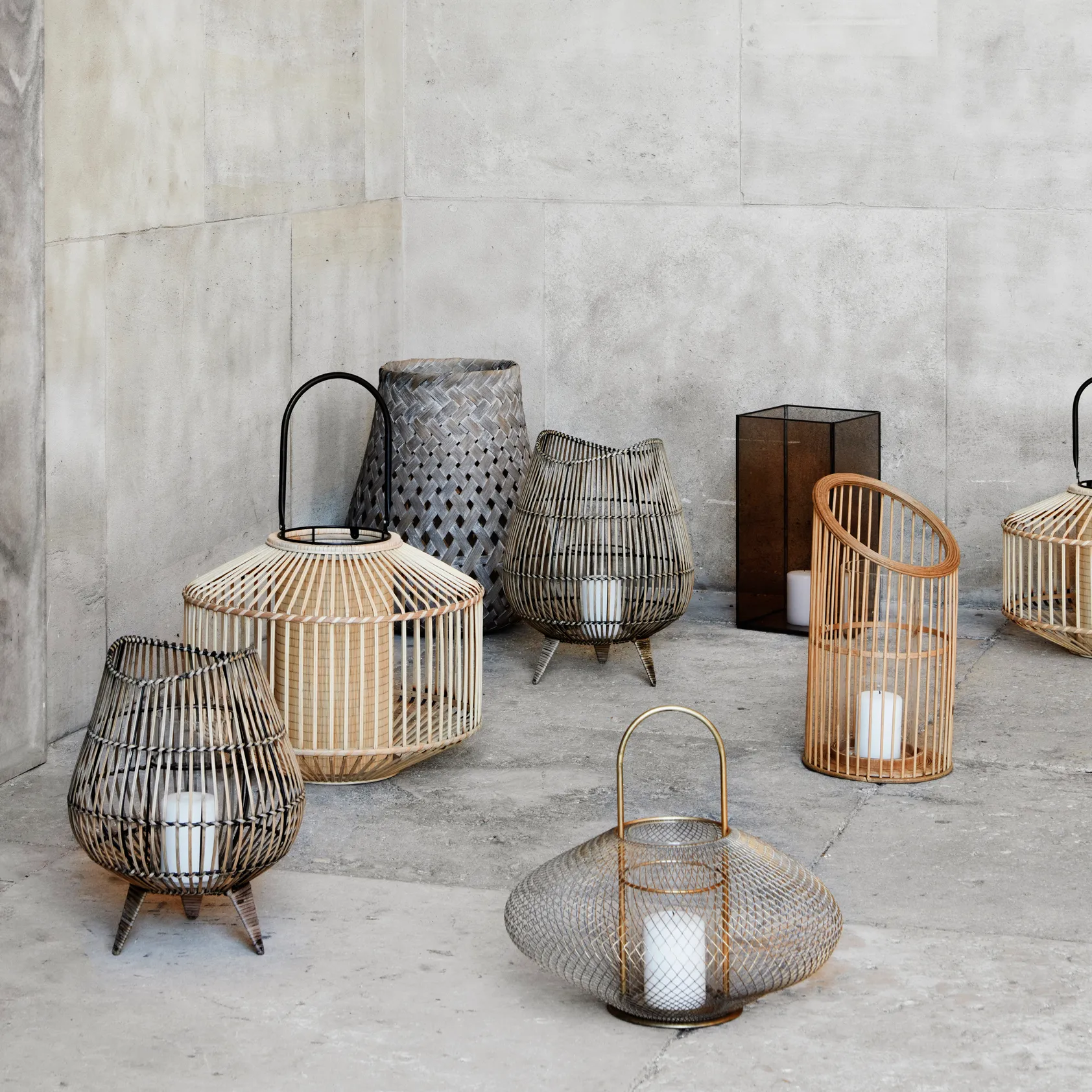 Lanterne Flax bambou, Petit Broste Copenhagen