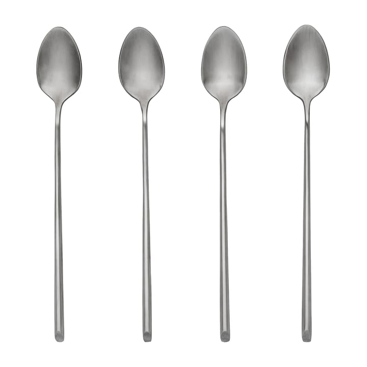 Longue cuillère Sletten Lot de 4 - Full satin forged - Broste Copenhagen