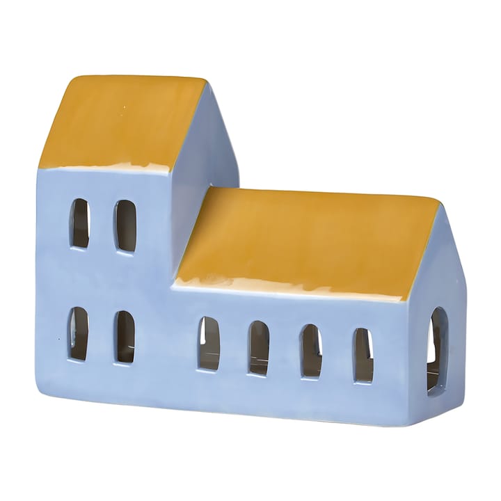 Maison décorative Bo 13,2x18 cm - Pigeon blue-harvest gold - Broste Copenhagen
