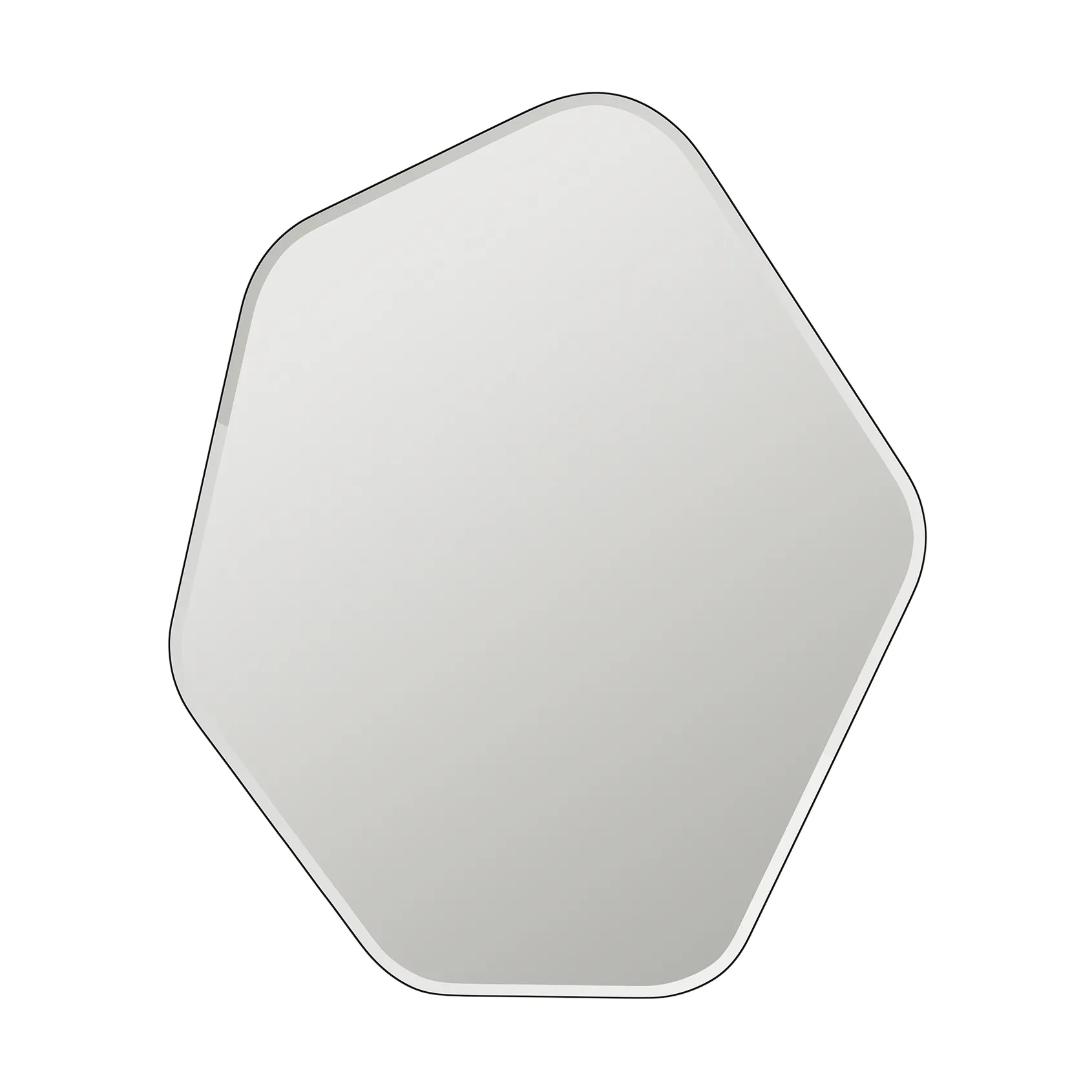 Miroir mural Ruby 60x50 cm, Clear-black Broste Copenhagen