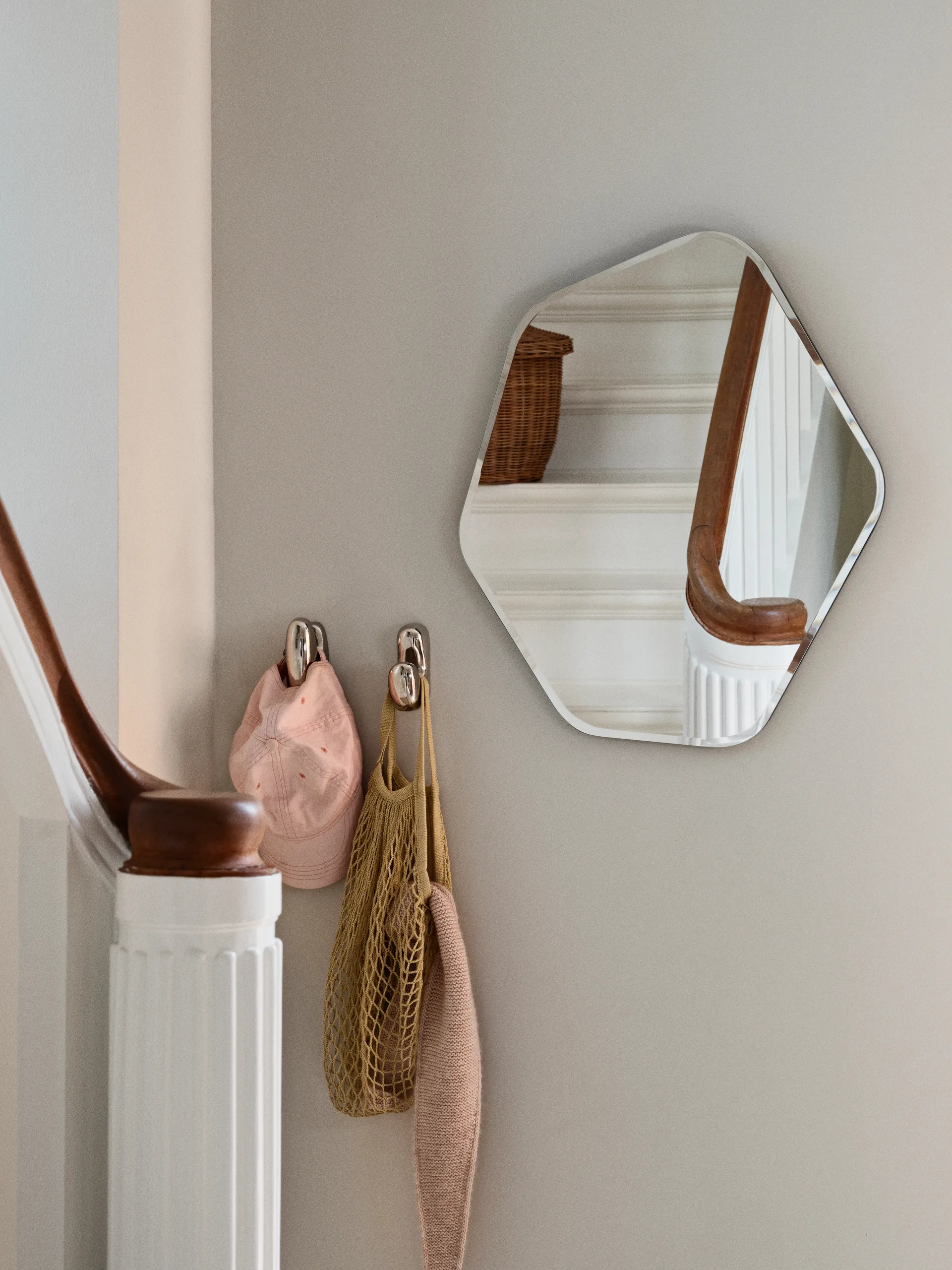 Miroir mural Ruby 60x50 cm, Clear-black Broste Copenhagen