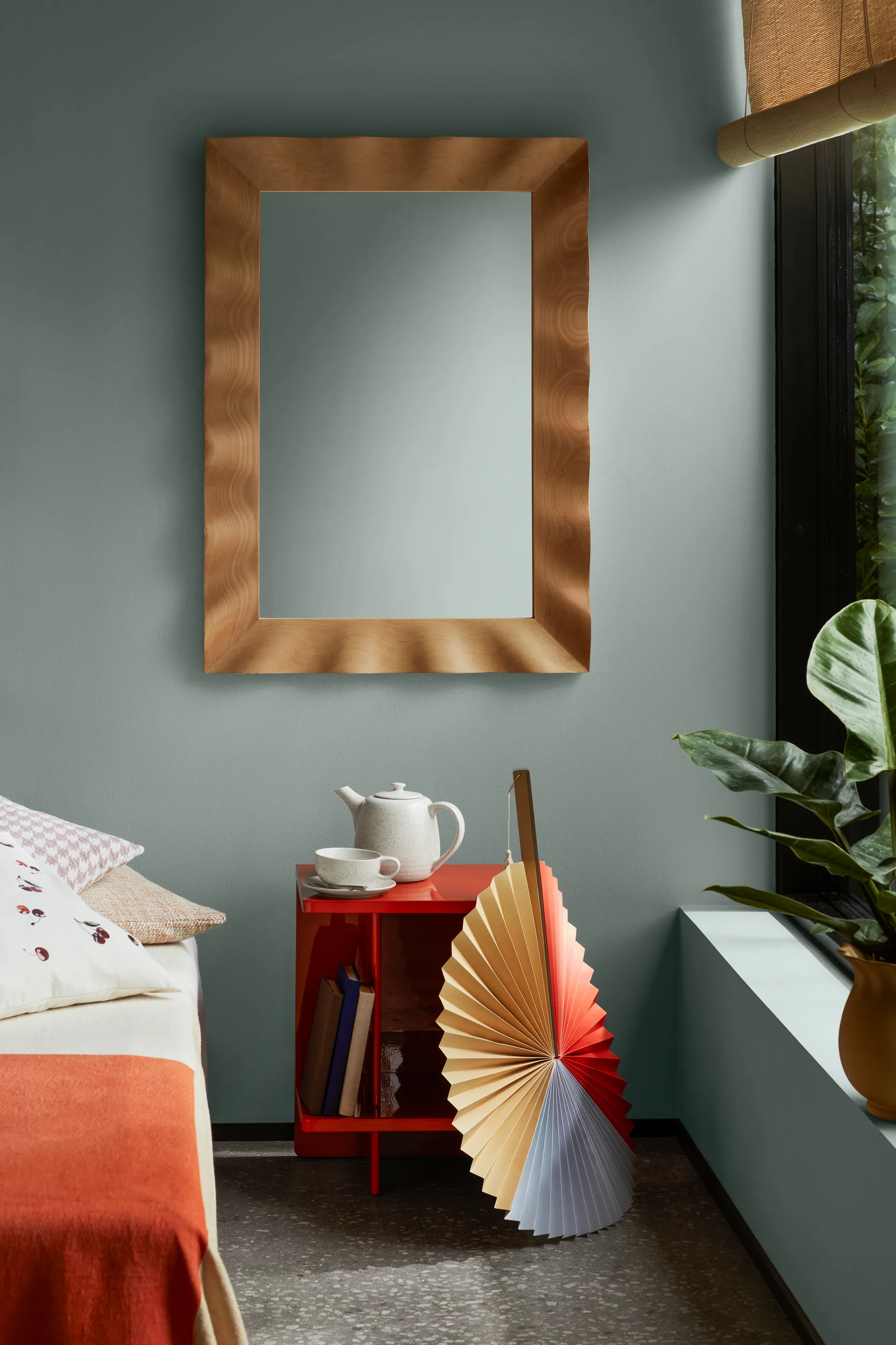 Miroir Wavy 70x100 cm, Natureal brown Broste Copenhagen