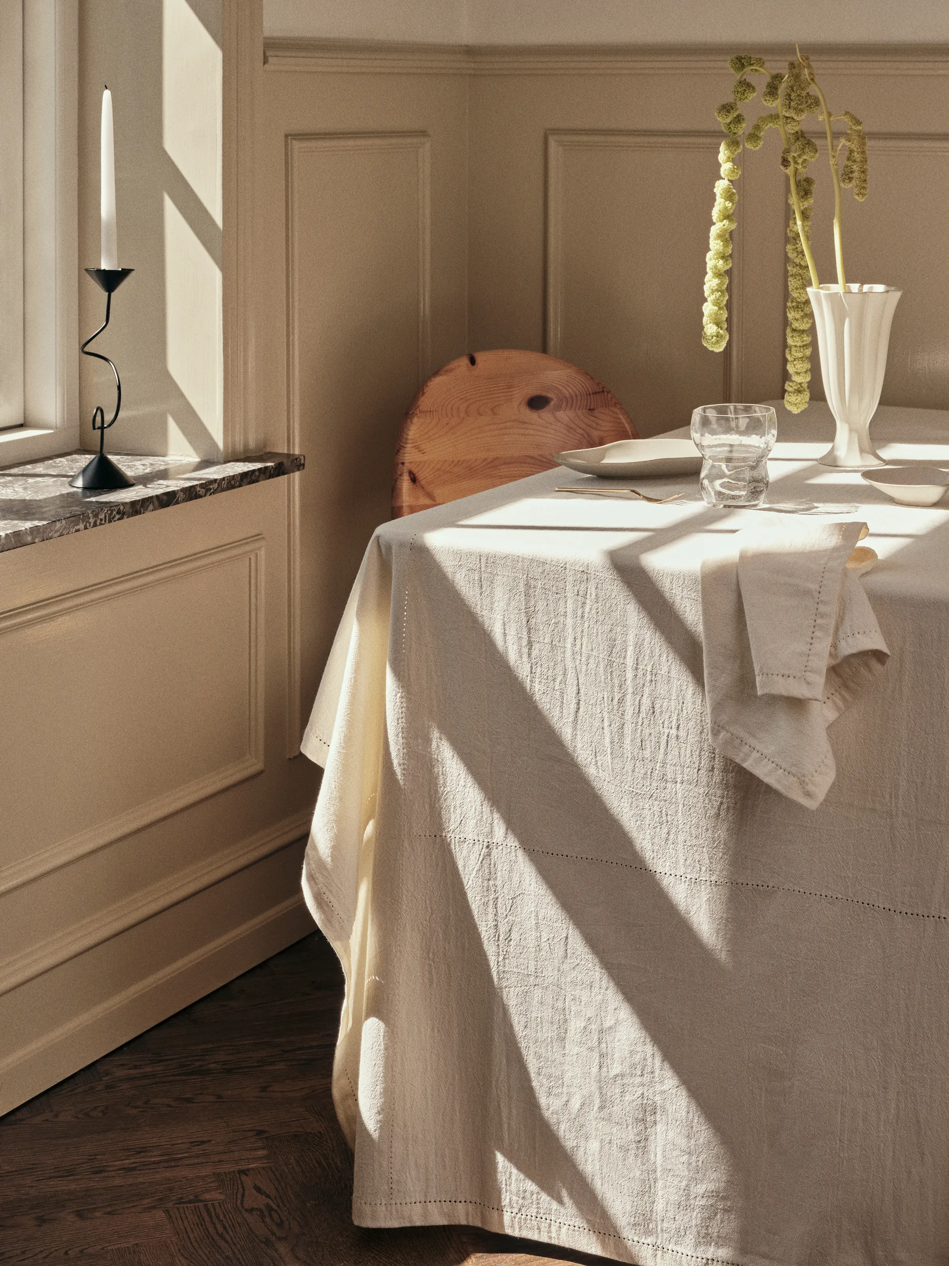 Nappe Elin, 160x300 cm, Off white Broste Copenhagen