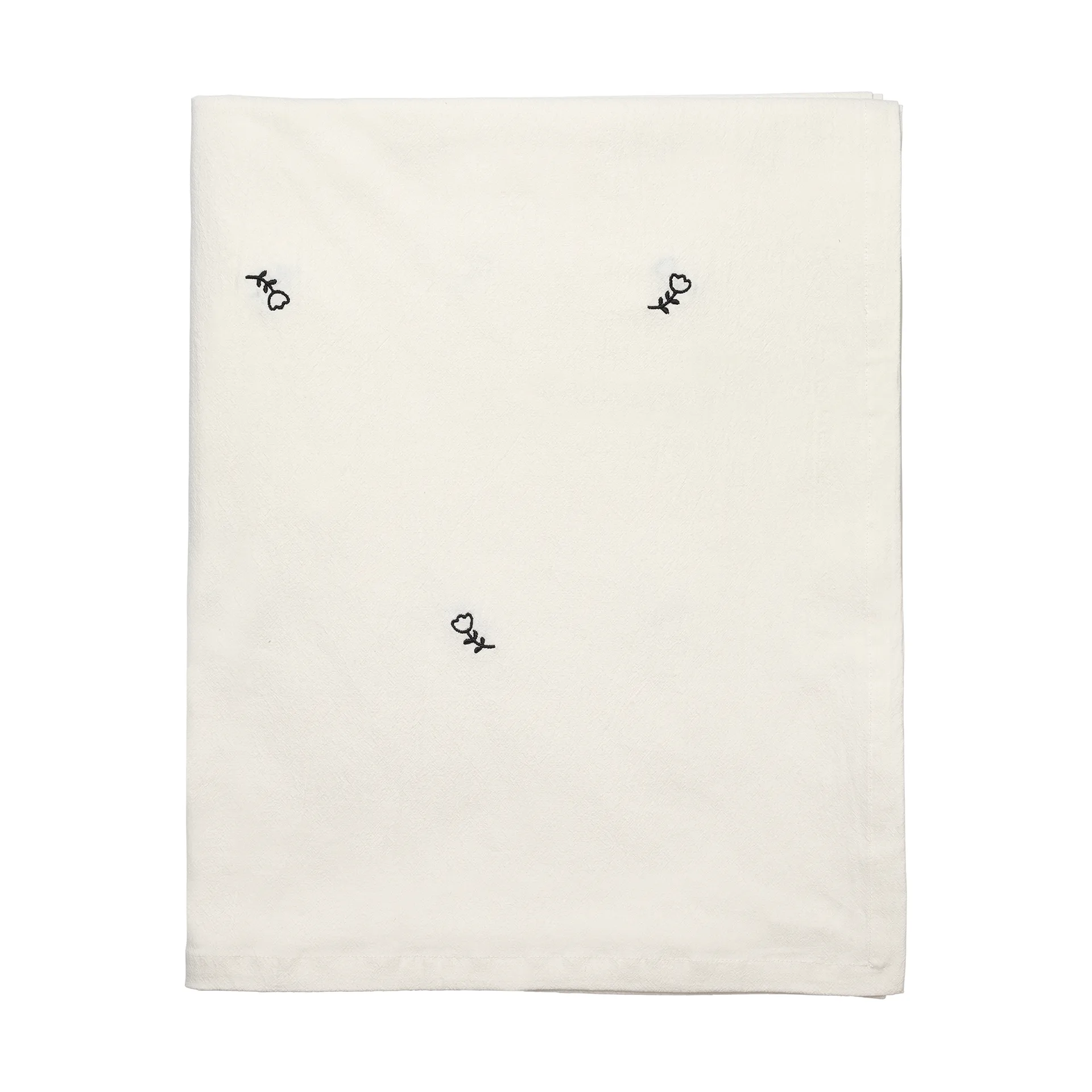 Nappe Mai, 160x200 cm, black-off white Broste Copenhagen
