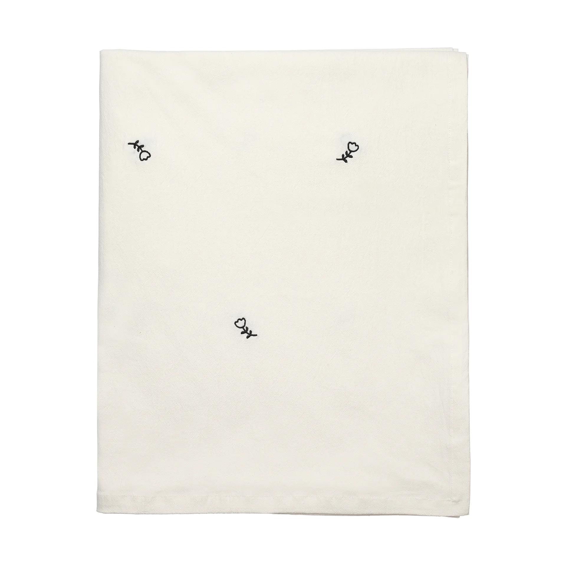 Nappe Mai, 160x300 cm, black-off white Broste Copenhagen