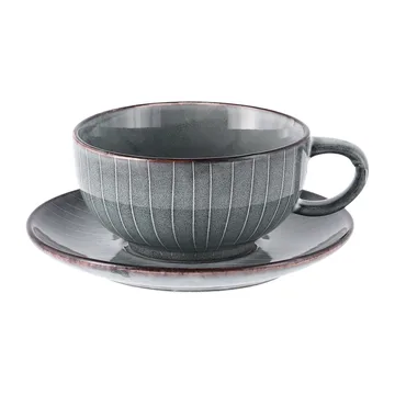 Nordic Sea tasse à thé et soucoupe - 5,8 cm - Broste Copenhagen