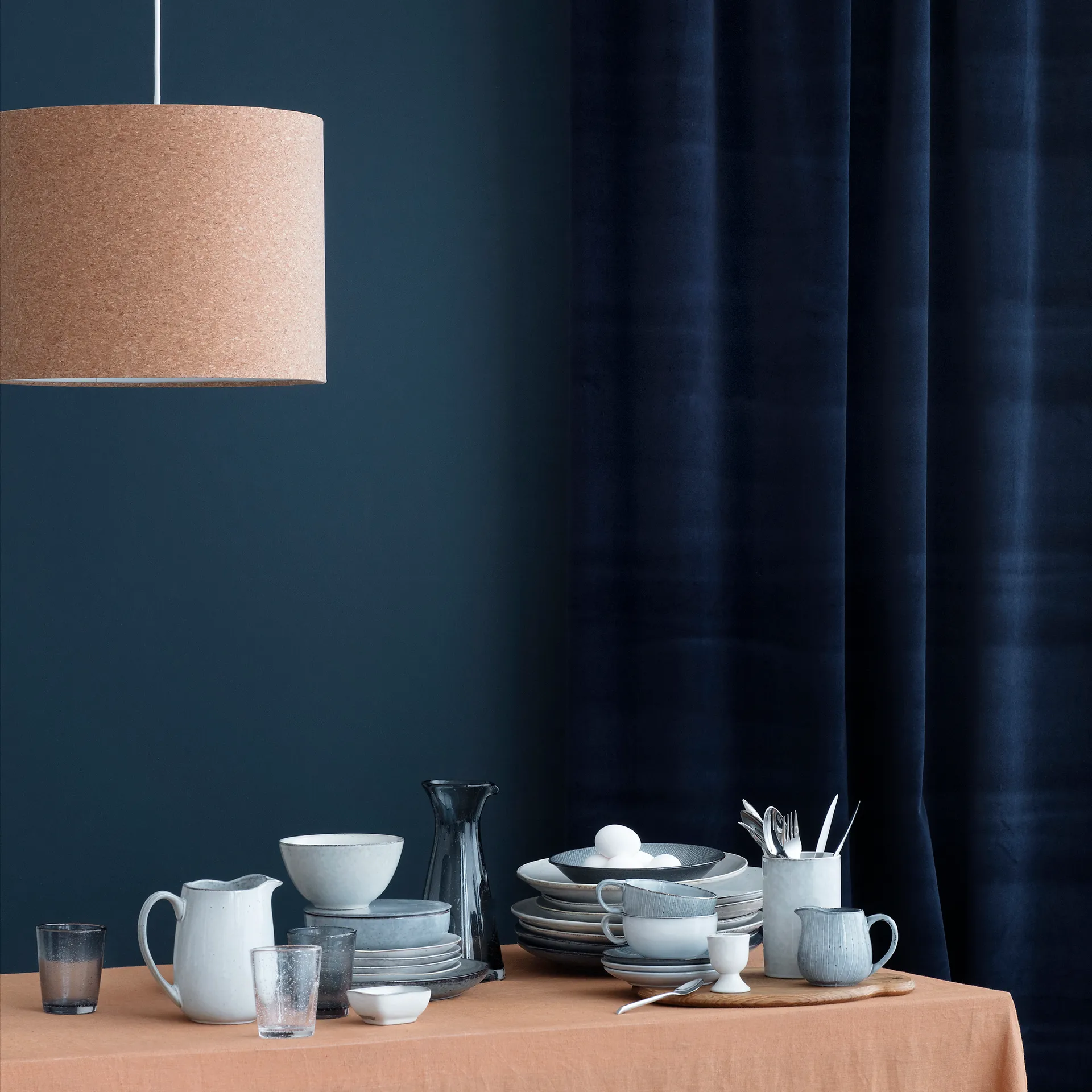 Nordic Sea tasse à thé et soucoupe, 5,8 cm Broste Copenhagen