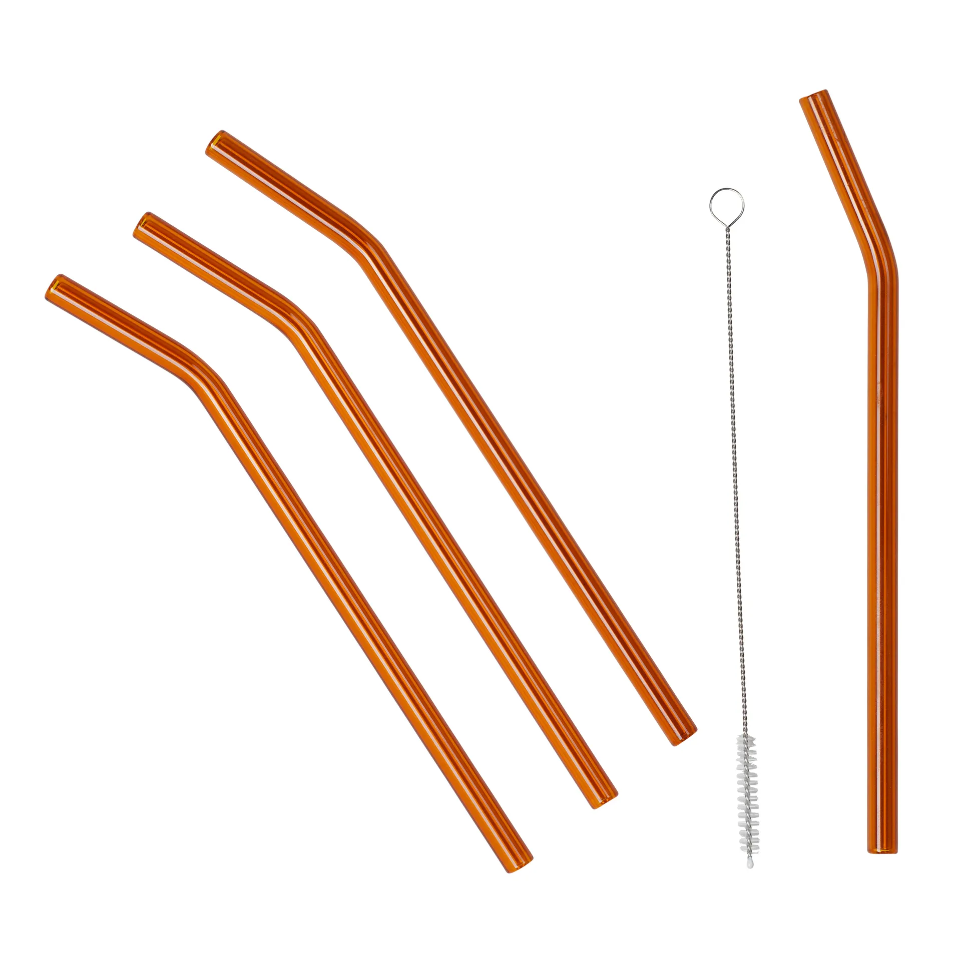Pailles Malle Lot de 4, Brown Broste Copenhagen