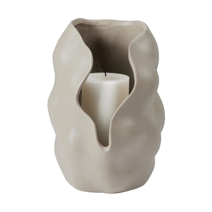 Photophore Hekla Ø18,6 cm, Dove grey Broste Copenhagen