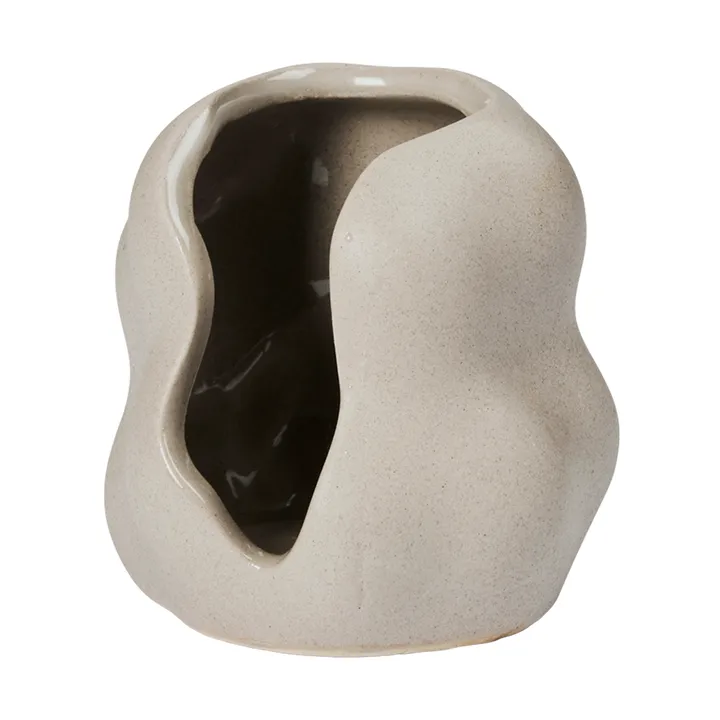 Photophore Hekla Hurricane - Dove Grey, Ø9,5 cm - Broste Copenhagen