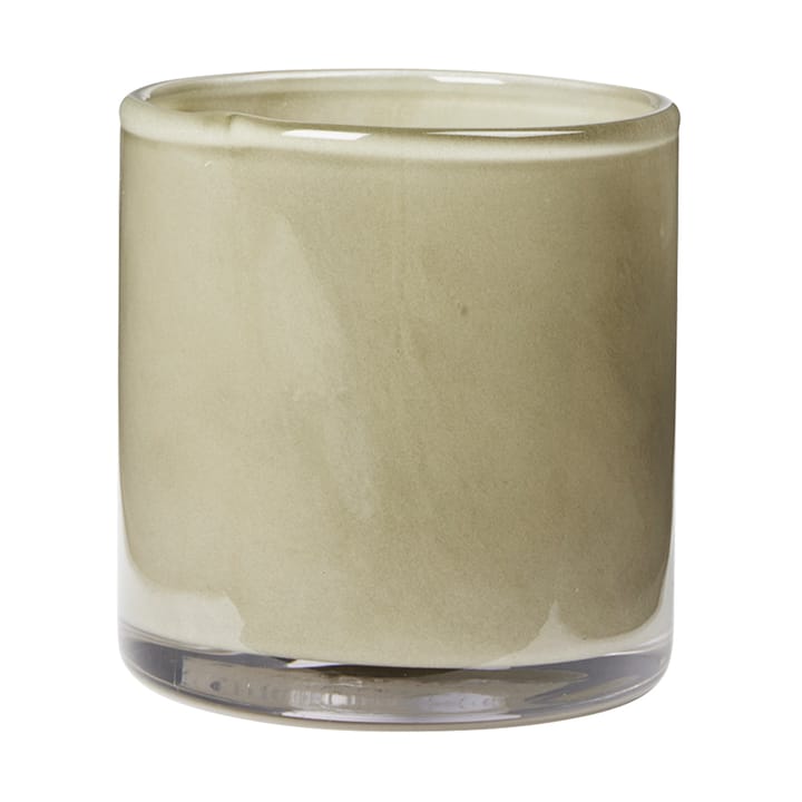 Photophore Solai Hurricane - Light Green, Ø8 cm - Broste Copenhagen