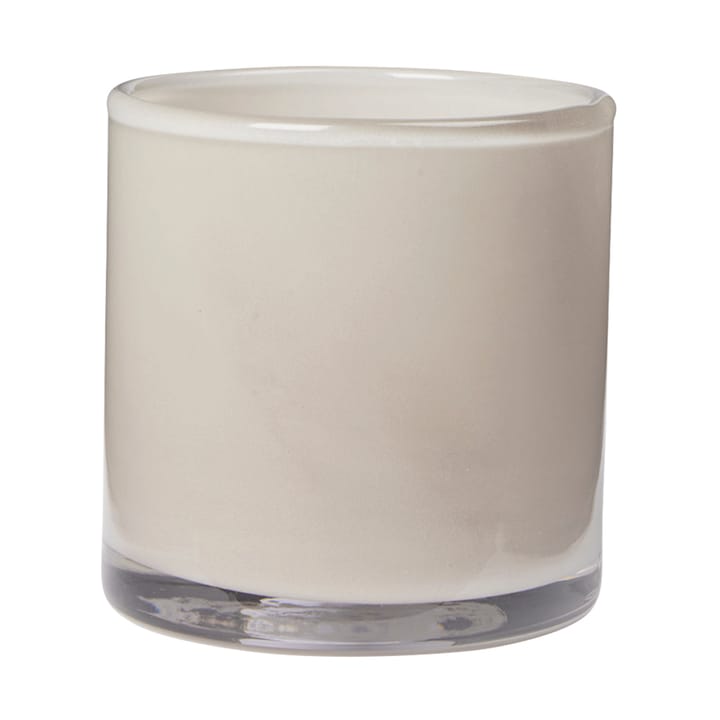 Photophore Solai Hurricane - Taupe Warm Grey, Ø8 cm - Broste Copenhagen