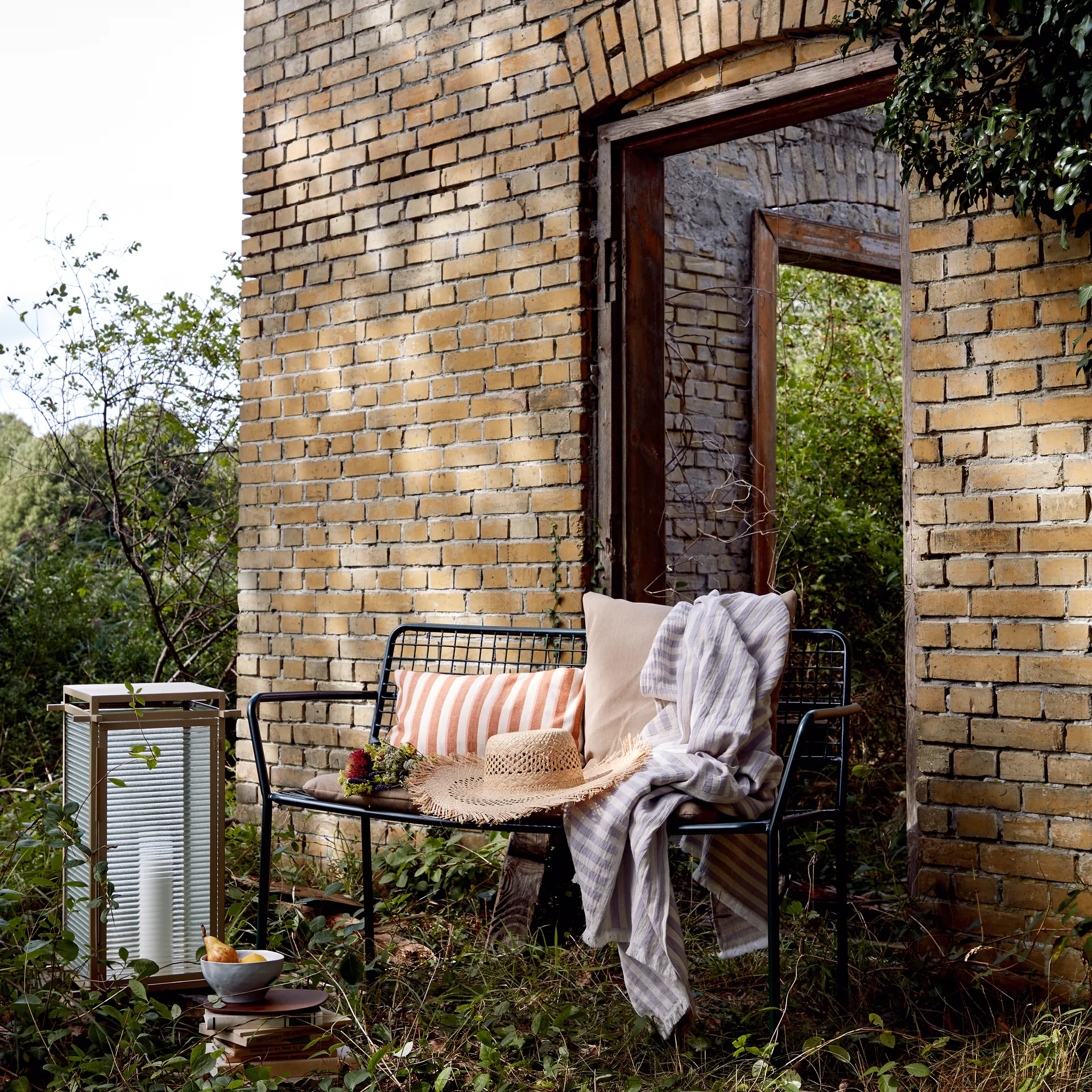 Plaid en laine Frankie 130x180 cm, Orchid hush light purple Broste Copenhagen