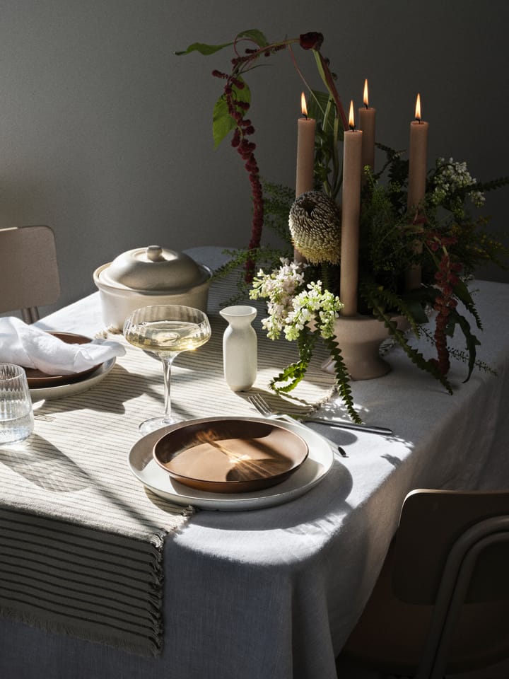 Plat à four Vig avec couvercle 20.5x24 cm, Beige Broste Copenhagen