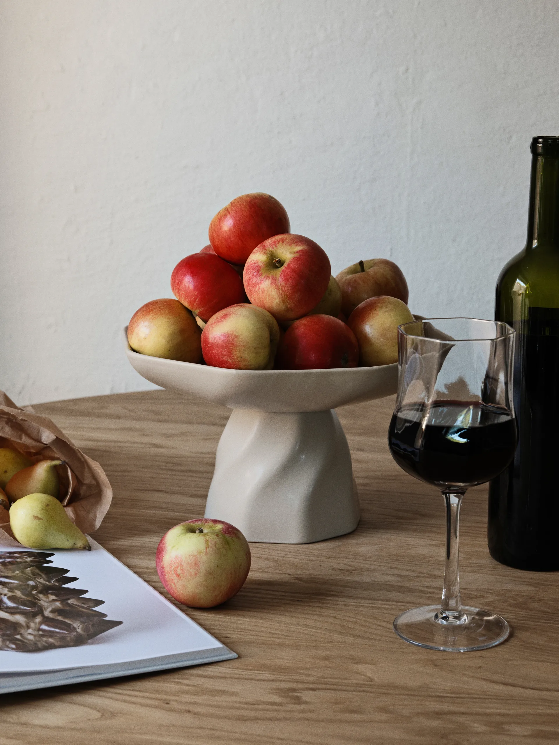 Plat central Limfjord Ø28 cm, Beige Broste Copenhagen