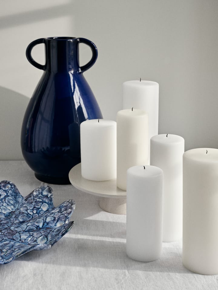 Plat de décoration Lilja Ø38 cm, Intense blue-white Broste Copenhagen