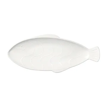 Plat Pesce 17,6x41,4 cm - Transparent white - Broste Copenhagen