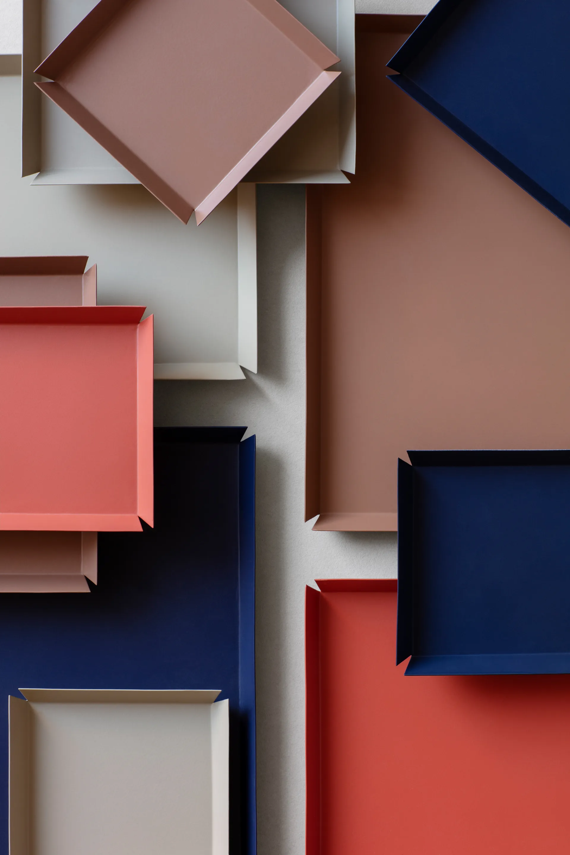 Plateau Erika 21x33 cm, Maritime blue Broste Copenhagen