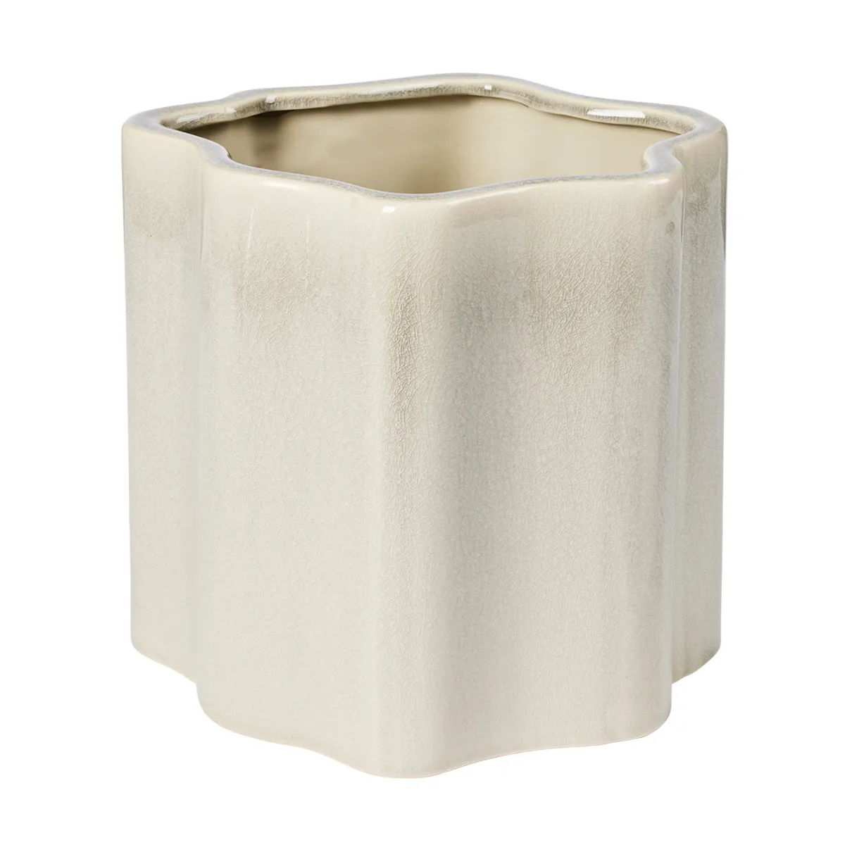 Pot de fleurs Sonja H:20 cm, Rainy Day Grey Broste Copenhagen