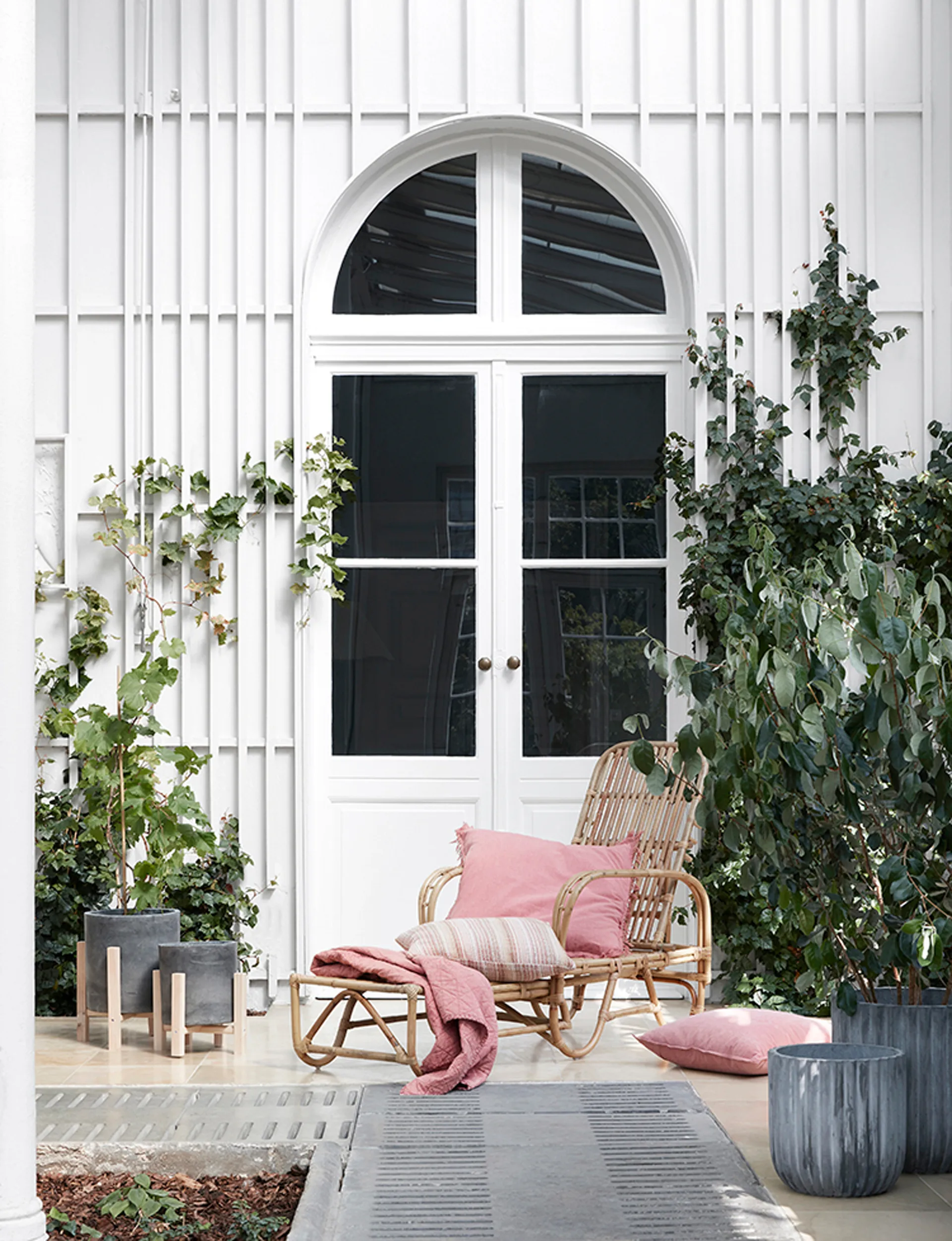 Pot Fiber Lot de 2, Charcoal Broste Copenhagen