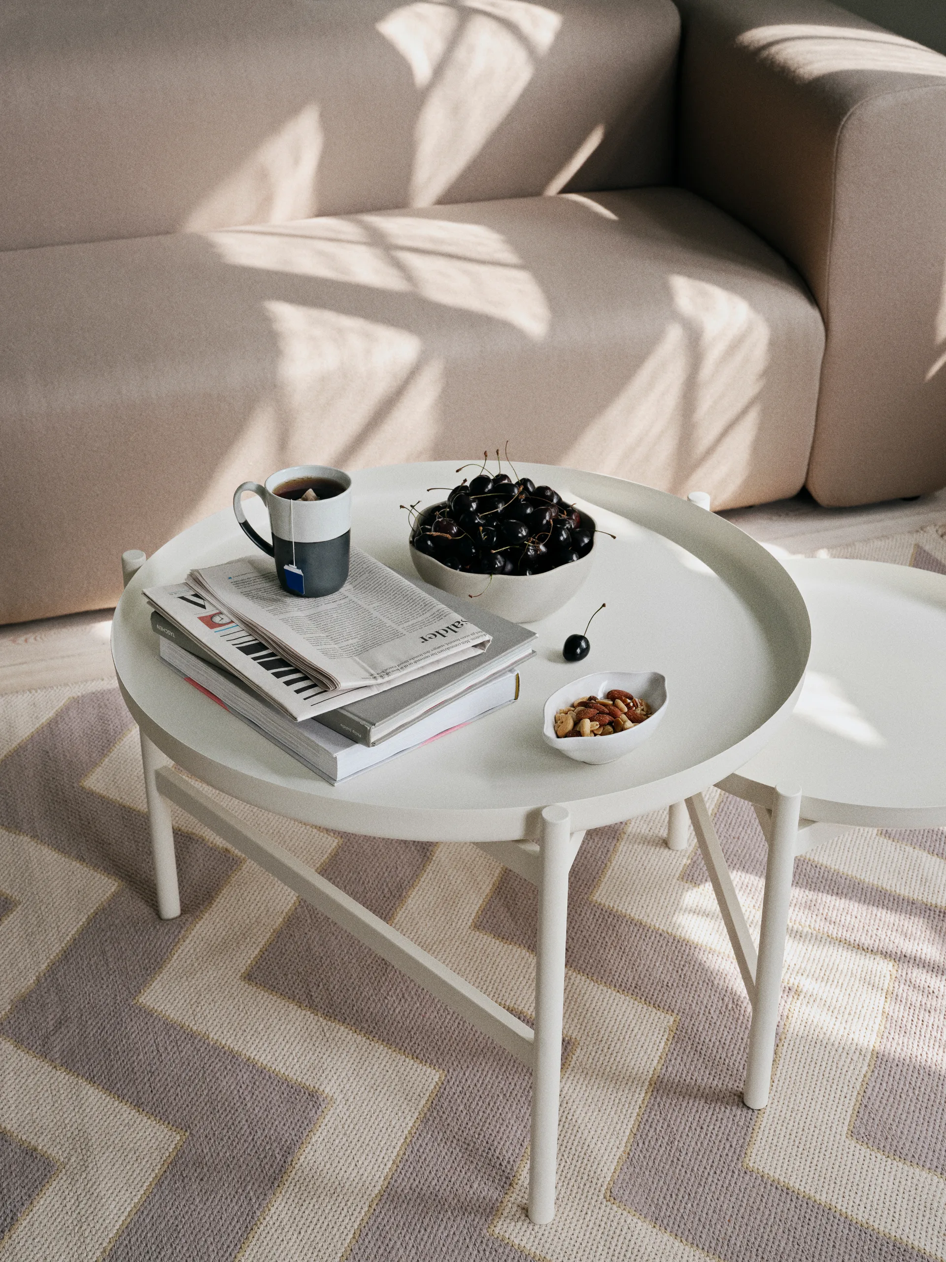 Saladier Limfjord Ø14 cm, Light grey Broste Copenhagen