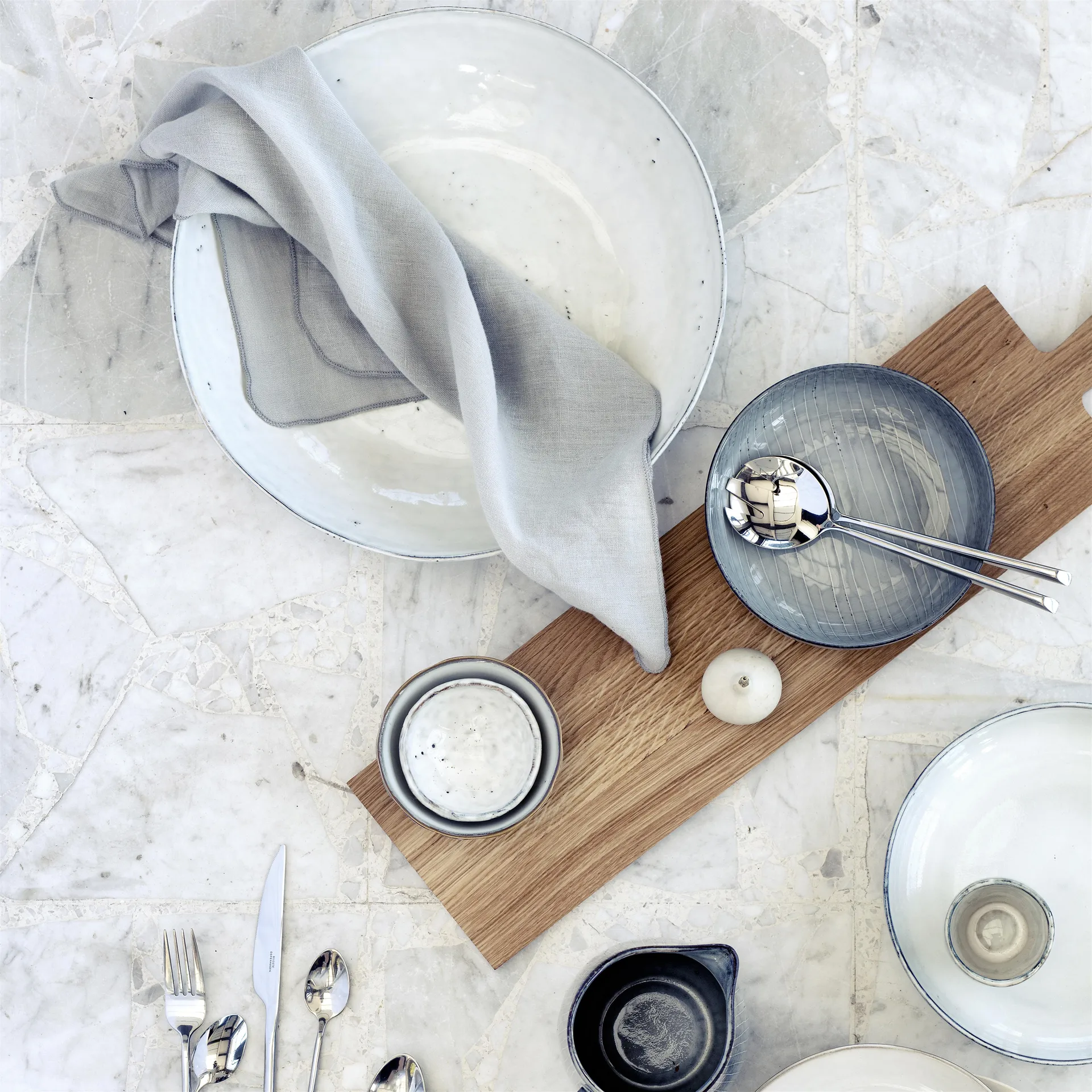 Saladier Nordic Sand, Ø 34,5 cm Broste Copenhagen