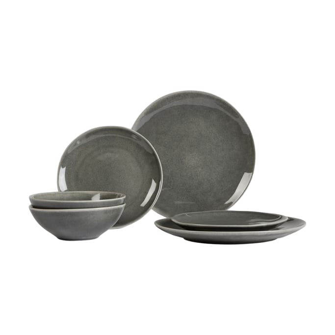 Service de dîner Nordic Rain pour deux - 6 pièces - Broste Copenhagen