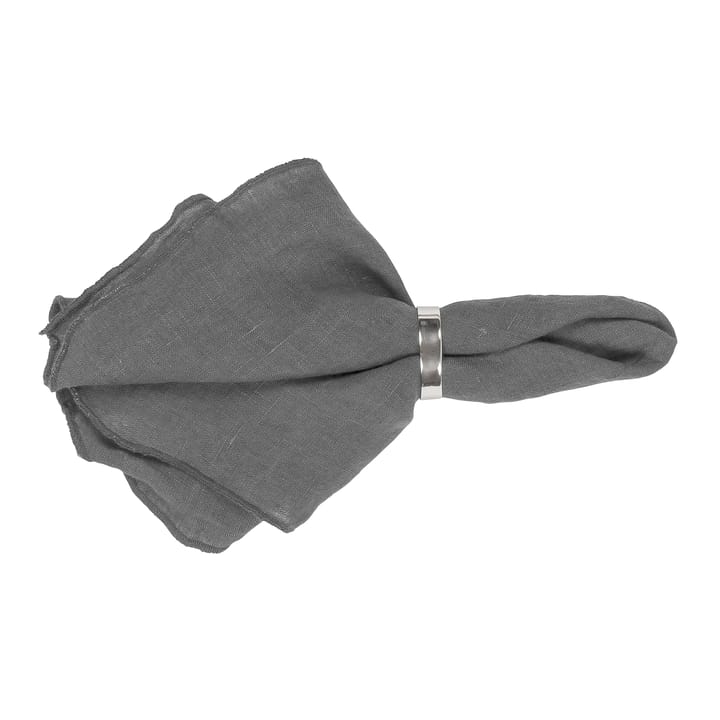 Serviette en lin Gracie - gris - Broste Copenhagen