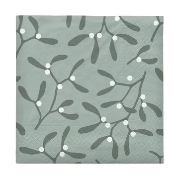 Serviette en papier Mistletoe 33 x 33 cm, Lot de 20 - White - Broste Copenhagen