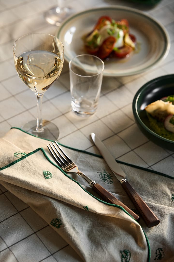 Serviette en tissu Sea 45x45 cm, Jelly green Broste Copenhagen
