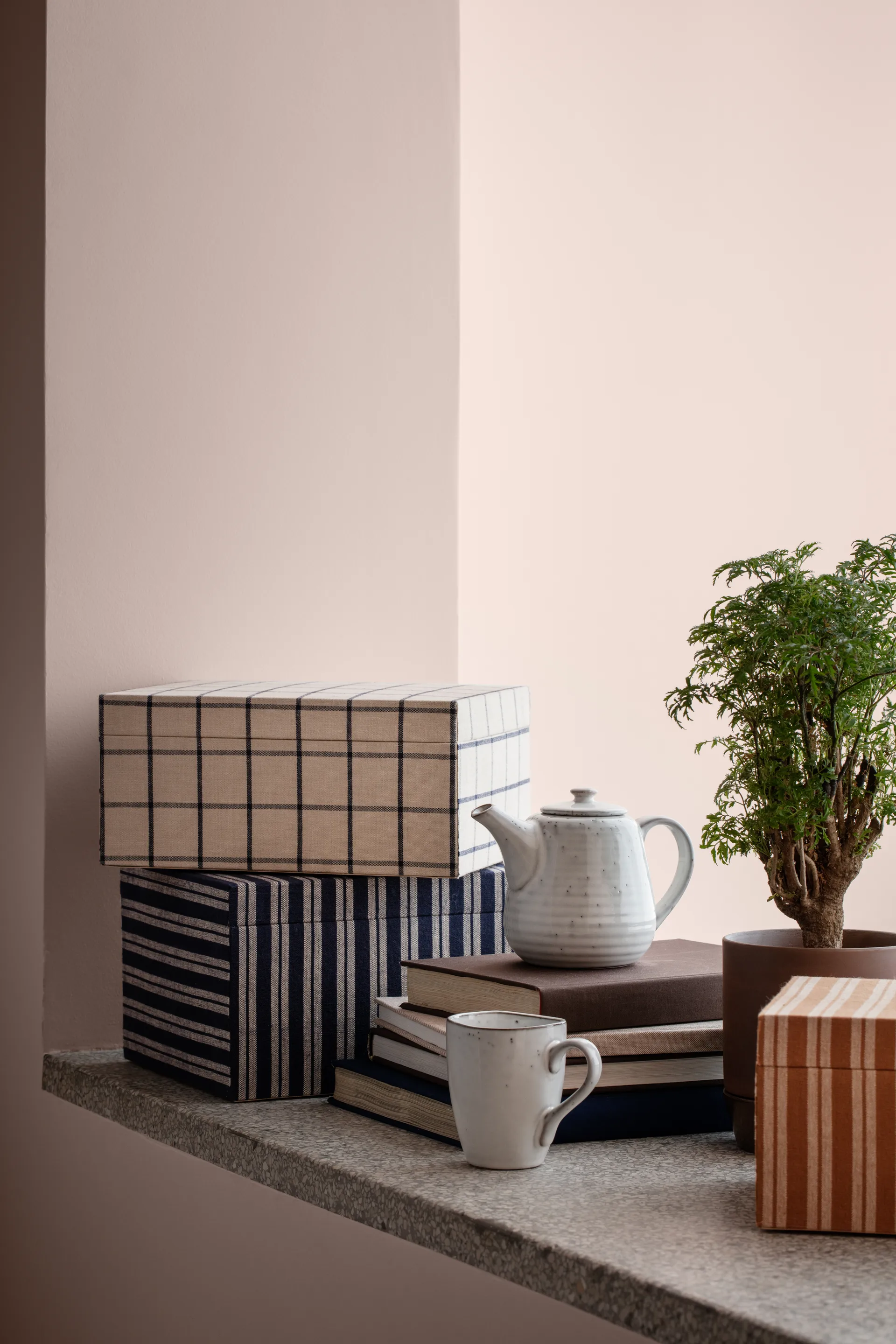 Set de petit-déjeuner Nordic Sand, 12 pièces Broste Copenhagen